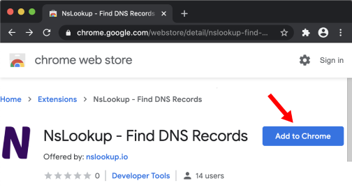 Click Add to Chrome
